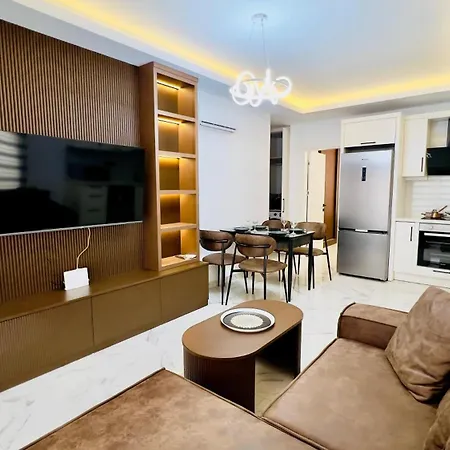 ваш уголок у моря! с 1 спальней в 600 м до пляжа клеопатры Apartmán