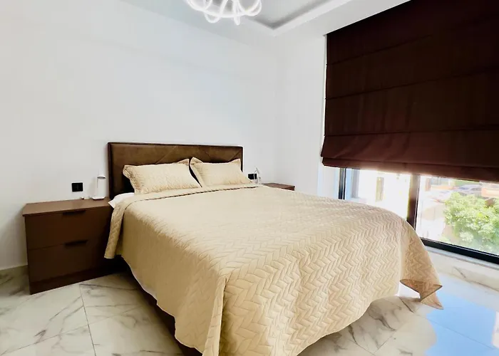 Apartmán ваш уголок у моря! с 1 спальней в 600 м до пляжа клеопатры Alanya