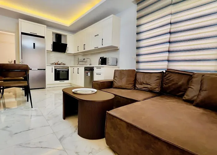 ваш уголок у моря! с 1 спальней в 600 м до пляжа клеопатры Alanya